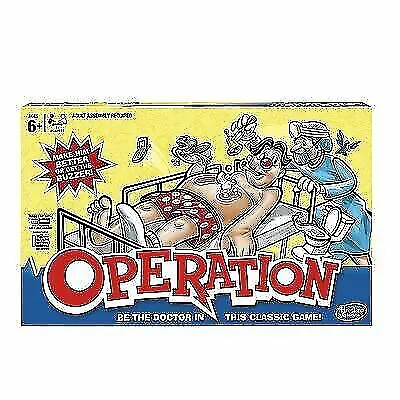 Buy Operation Classic Children's Family Game Hasbro New • 16.49£
