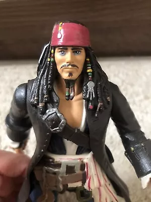 Buy Zizzle Pirates Of The Caribbean Jack Sparrow Action Figure • 6£