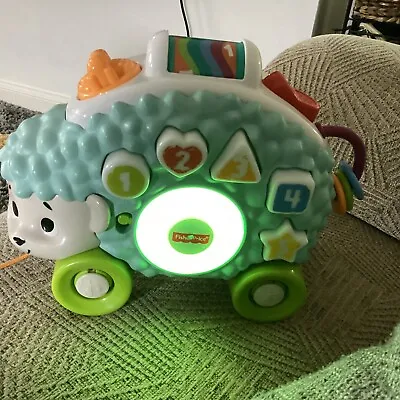 Buy Musical Light Up Pull Along Hedgehogs Educational Numbers Shapes • 12.99£