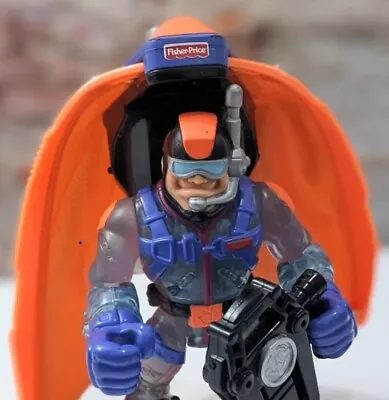 Buy Rescue Heroes - Cliff Hanger Flight Team Toy Action Figure - Fisher Price • 7.50£