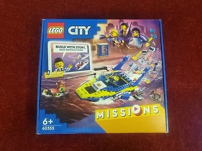Buy LEGO City: Water Police Detective Missions (60355) 6+ New&sealed  • 14.75£