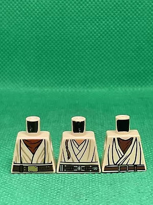 Buy Lego Star Wars Mini Figure Obi Wan Kenobi Torso Bundle SW0388 SW0409 SW1046 • 5.49£