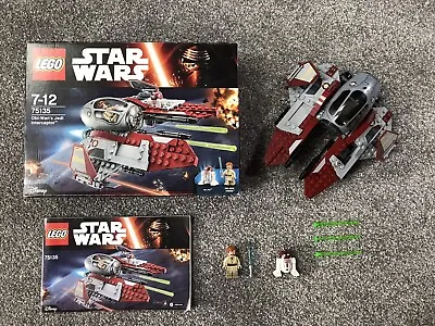 Buy LEGO Star Wars 75135 Obi-Wan’s Jedi Interceptor 100% Complete • 75£