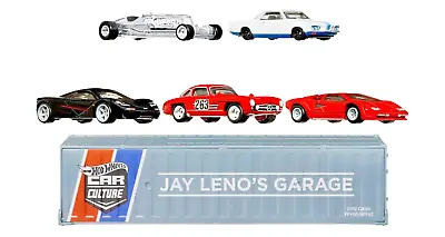 Buy Hot Wheels Premium Car Culture Jay Leno's Garage 5-Pack Container Gift Set Boy • 24.99£