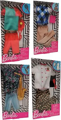 Buy Mattel Barbie Fashion Set For Ken As A Teacher Burger Chef Tennis Musician (Selection) • 12.87£