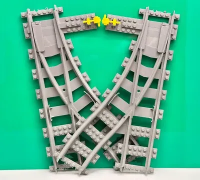 Buy LEGO Train Switch Track Left & Right With Switch Points From Cargo Set 60052 • 14.99£