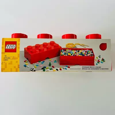 Buy LEGO Red Stackable Storage Brick With 8 Knobs • 33.75£