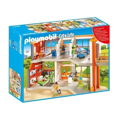 Buy Playmobil Furnished Children's Hospital Set (6657) - BNIB. • 54.99£