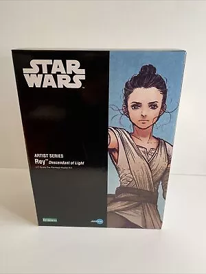 Buy Star Wars Artist Series Rey Descendant Of The Force 1/7 Scale Artfx • 149.99£