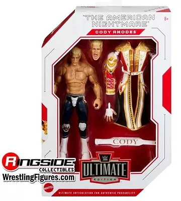 Buy WWE Ultimate Edition Cody Rhodes Series 21 Wrestling Figure American Nightmare  • 79.99£