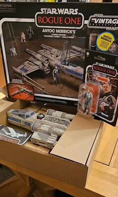 Buy Vintage Collection Anton Merrick's X-wing-carded Figure & Droid R2 SHW With Box • 175£