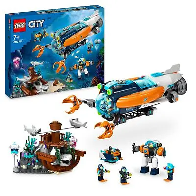 Buy LEGO CITY: Deep-Sea Explorer Submarine - (60379) - NEW!!! • 54.99£