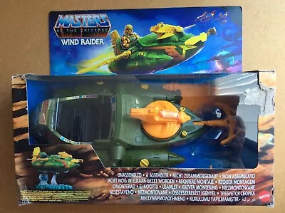 Buy Mattel He-Man And The Masters Of The Universe Origins Wind Raider Figure Vehicle • 14.99£