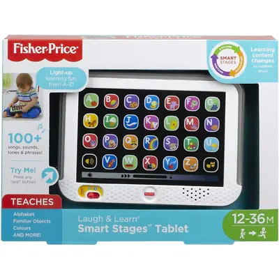 Buy Fisher-Price Laugh And Learn Smart Stages Tablet CDG33 • 24.99£