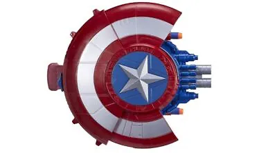 Buy Nerf Marvel Captain America Civil War Blaster Reveal Shield Damaged Packaging  • 17.99£