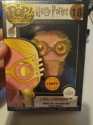 Buy Funko Pop! Pin Harry Potter | Luna Lovegood Chase Limited Edition Sealed #18 • 24.99£