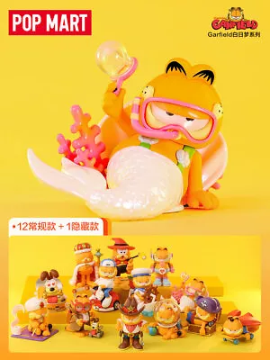 Buy POP MART Garfield Daydream Series Confirmed Blind Box Figures Toy Gift Hot • 21.32£