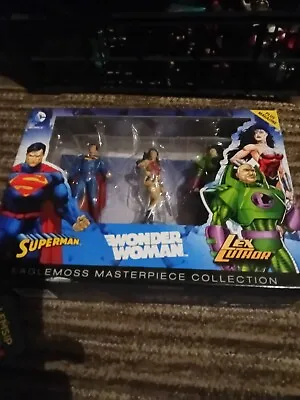 Buy DC Eaglemoss Masterpiece Collection Superman Wonder Women Lex Luther Figures New • 19.99£