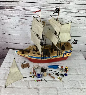 Buy Playmobil Pirate Ship 4294 Large Vintage • 89.99£