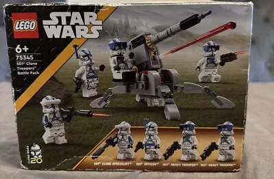 Buy LEGO Star Wars: 501st Clone Troopers Battle Pack Set 75345 New Sealed FREE POST • 15.99£