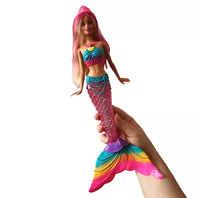 Buy 2015 Mattel Barbie Dreamtopia Mermaid Rainbow Magic With Light Effects • 10.41£