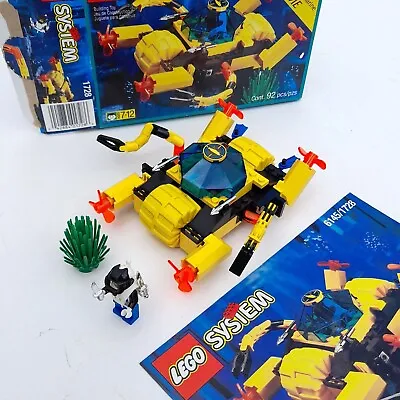 Buy LEGO Vintage Aquanauts 6145 Crystal Crawler 100% Complete Instructions & Box • 22.95£