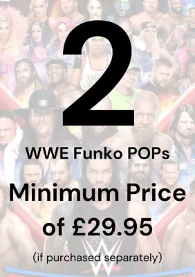 Buy Funko POP Mystery Box Random 2 Genuine WWE Funko POP With Protectors • 21.99£