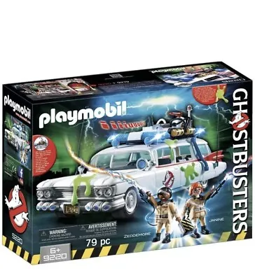 Buy Playmobil 9220 Ghostbusters Ecto 1 With Lights And Sound NEW GHOSTBUSTERS SET • 38.70£