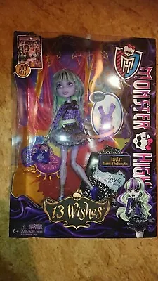 Buy Mattel MONSTER HIGH 13 Wishes Twyla Daughter Of The Boogey Man Brand New • 92.33£