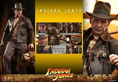 Buy Pre-order HotToys MMS716 1/6 Indiana Jones The Dial Of Destiny Action Figure • 319.99£