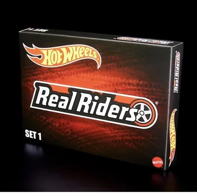 Buy Hot Wheels RLC Real Riders Set 1 Wheels Pack SEALED • 34.99£