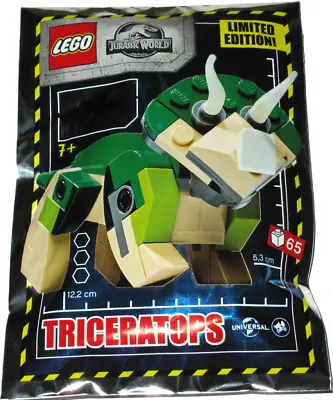 Buy LEGO Jurassic World Triceratops Foil Pack Set 122006 (Bagged) • 6.95£