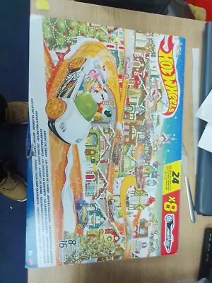 Buy Hot Wheels Advent Calendar, 8 Hot Wheels Cars 1 Piece Missing And Damaged Box  • 13£