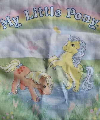 Buy ⭐ Rare ⭐ My Little Pony Vintage Telitoy Cosy Toes G1 Merchandise Bubbles • 49.99£