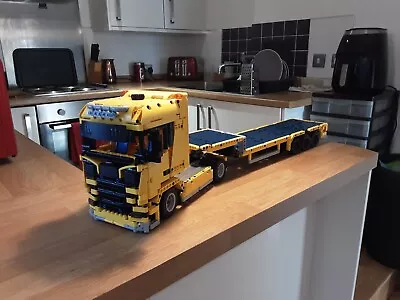 Buy Lego Technic Moc Scania Truck And Trailer • 75£