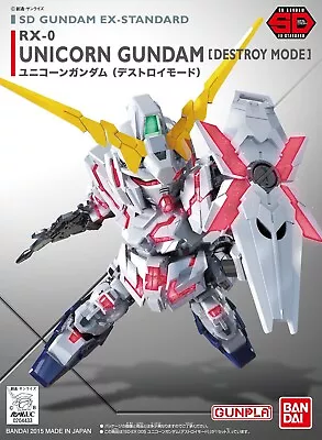 Buy Bandai SDEX  RX-0 Unicorn Gundam [Destroy Mode] [4573102656193] • 12.64£