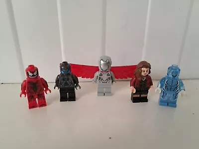 Buy Lego MiniFigures Bundle Marvel X 5 • 15£