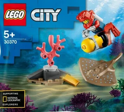 Buy Lego City Diver 30370 Polybag BNIP • 5.89£