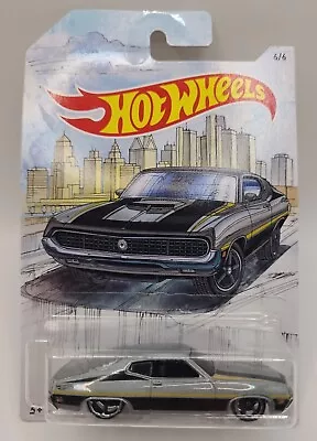 Buy Hot Wheels Detroit Muscle Cars '70 Ford Torino 6/6  • 2.99£