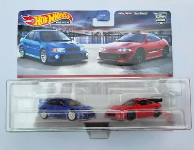Buy Hot Wheels Mitsubishi Lancer Evolution VI 1995 Eclipse Twin Two Pack Car Culture • 21.99£