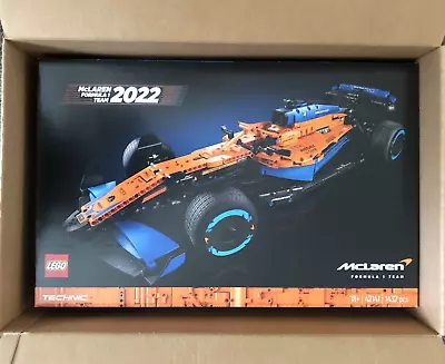 Buy 42141 LEGO Technic McLaren Formula 1 2022 F1 V6 Cylinder Race Car MINT CONDITION • 149.95£
