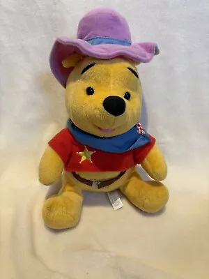 Buy Mattel Fisher Price Disney 2004 Winnie The Pooh In Sheriff Outfit Soft Toy Plush • 5.99£
