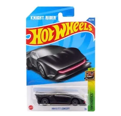 Buy Hot Wheels Hw Kitt Concept Black Knight Rider Hw Exotics Mint Short Card 501 • 2.79£