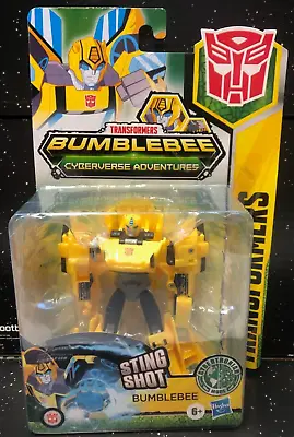 Buy Transformers Sting Shot Bumblebee Cyberverse Adventures 5'' Warrior Class Figure • 10.99£