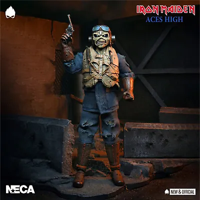 Buy NECA - Iron Maiden Aces High 8  Clothed Eddie [SALE!] • NEW & OFFICIAL • • 39.99£