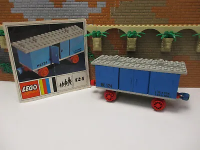 Buy (B3/15) LEGO Railway 124 Wagon/Wagon With Ba 4,5V 12V Clasic • 32.84£