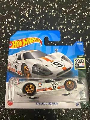 Buy FORD GT40 67 GULF  WHITE Hot Wheels 1:64 **COMBINE POSTAGE** • 2.95£