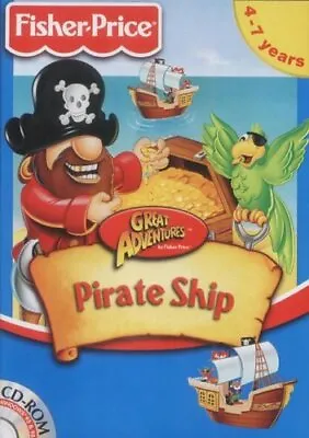 Buy Fisher Price Great Adventure Pirate Ship, Good Software • 6.45£
