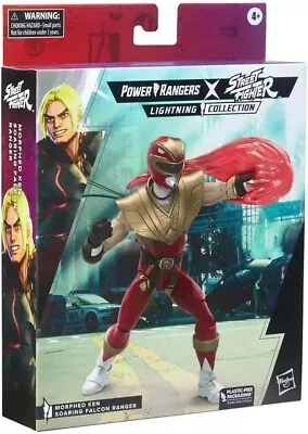 Buy Power Rangers X Street Fighter - Morphed Ken Soaring Falcon Ranger Action Figure • 29.99£