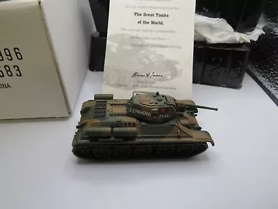 Buy Matchbox Great Tanks Of The World T-34/76 • 12£